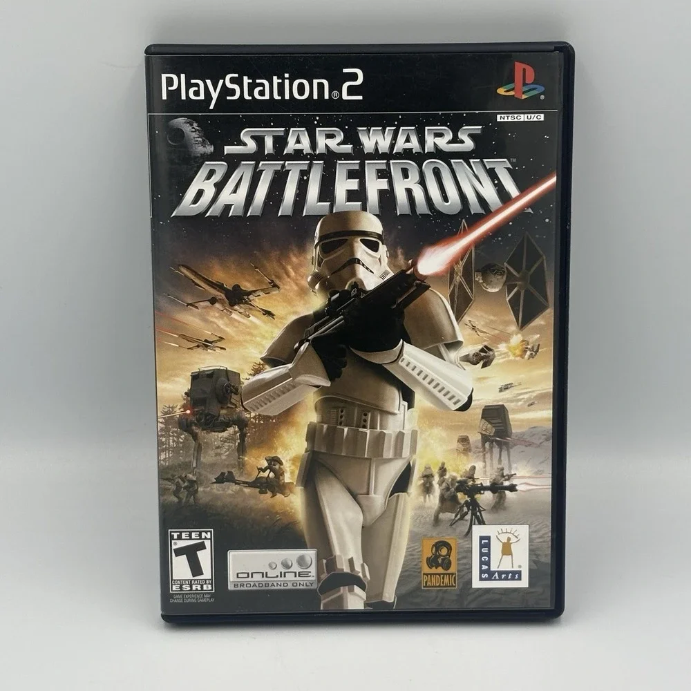 Star‎ Wars Battlefront II 2 (PlayStation 2 PS2 2005) Black Label